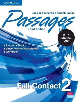 Passages Level 2 Full Contact with Digital Pack, 3rd Edition